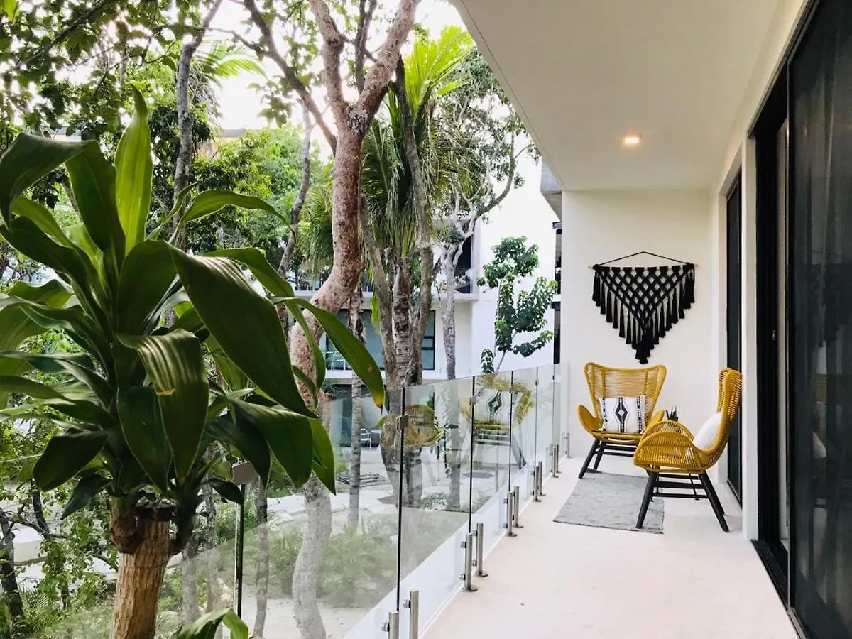 펜션 Panoramic Tulum- By Baak 호텔